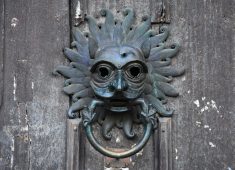Close-Up of Durham Cathedral Sanctuary Knocker